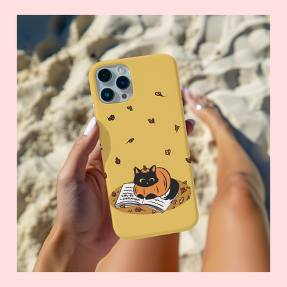 Pumpkin Patch Kitty Phone Case