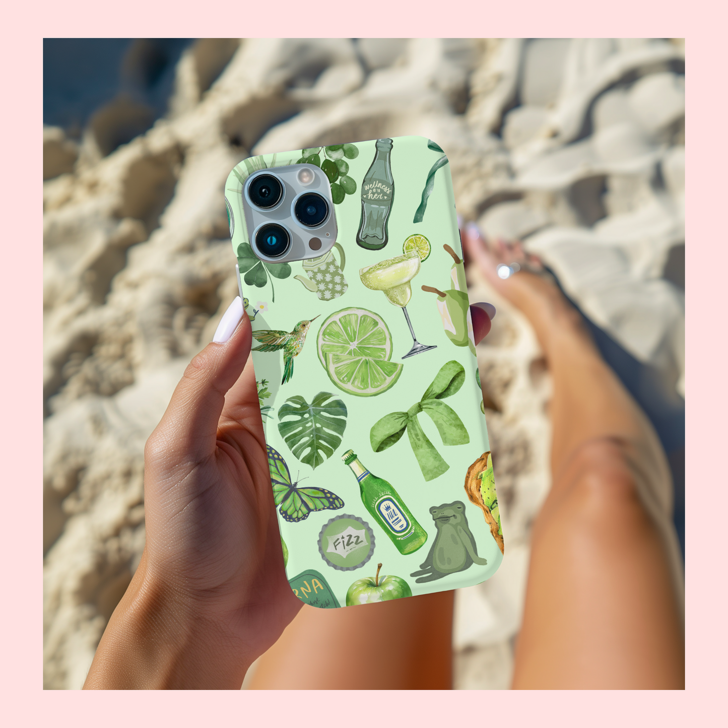 Green Fizz Phone Case