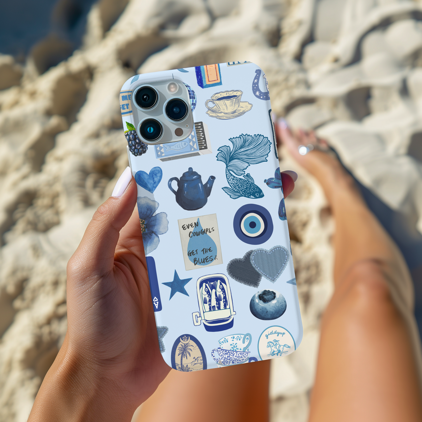 The Blues Collage Phone Case