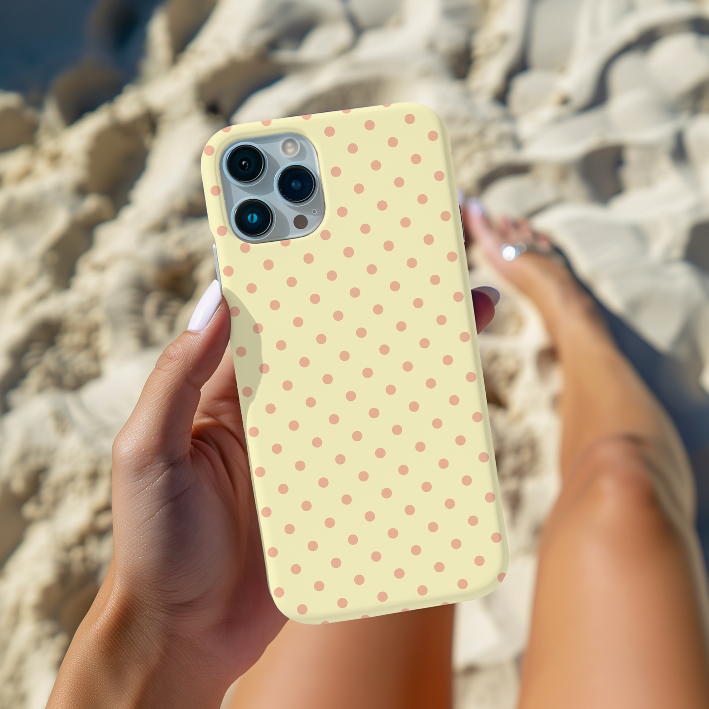 Polka Dot Meringue Case