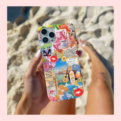 European Summer Collage Phone Case