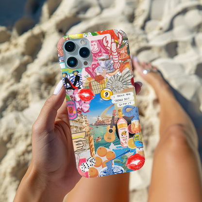 European Summer Collage Phone Case