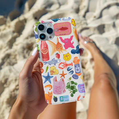Summer Collage Phone Case