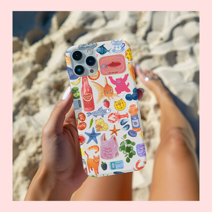 Summer Collage Phone Case