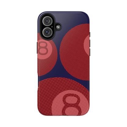 8-Ball Red & Blue Phone Case