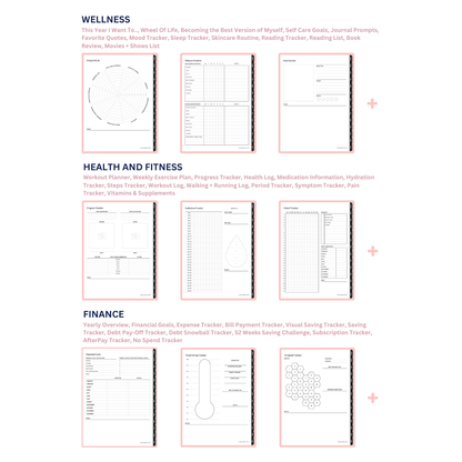 All-In-One Digital Planner 2025-2026