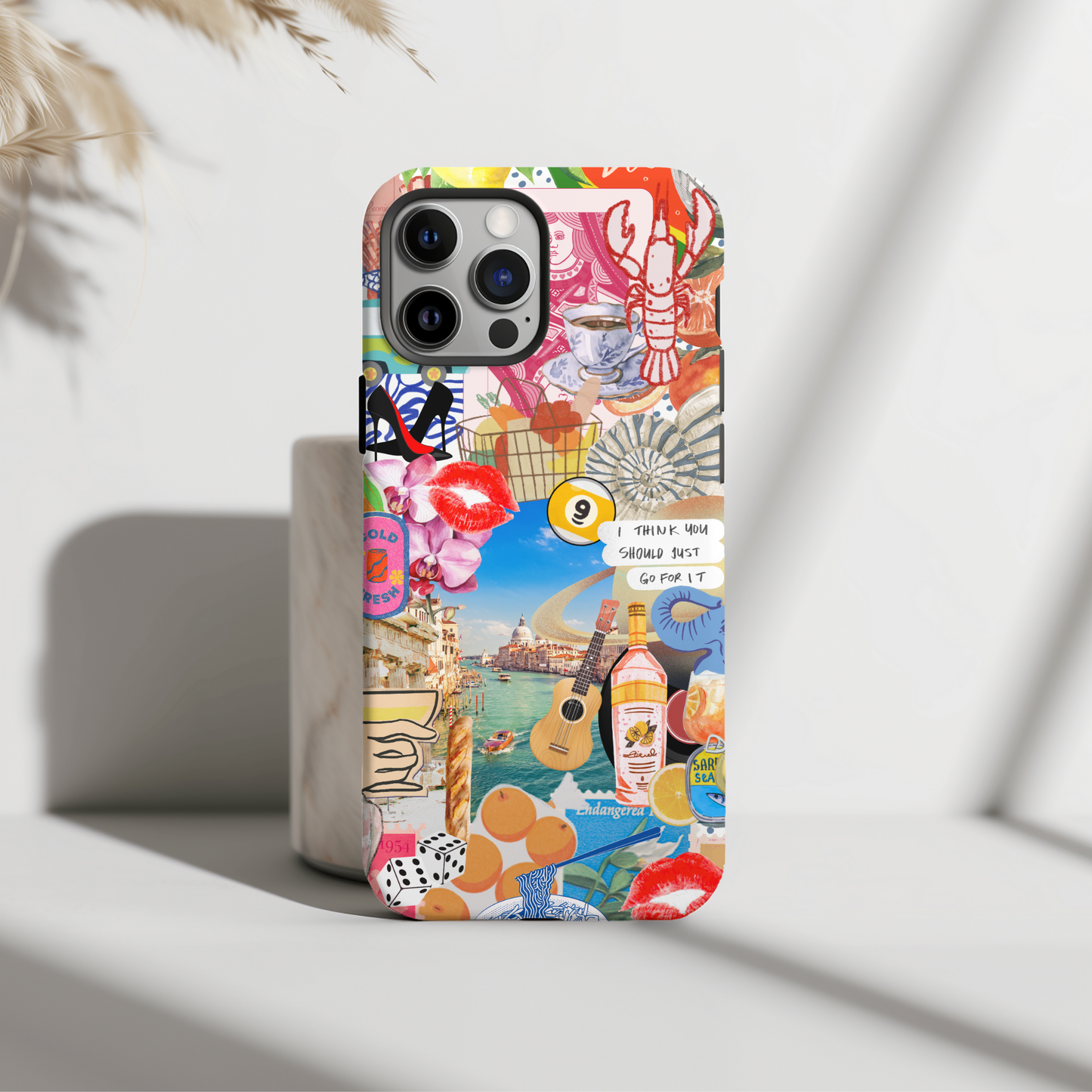 European Summer Collage Phone Case