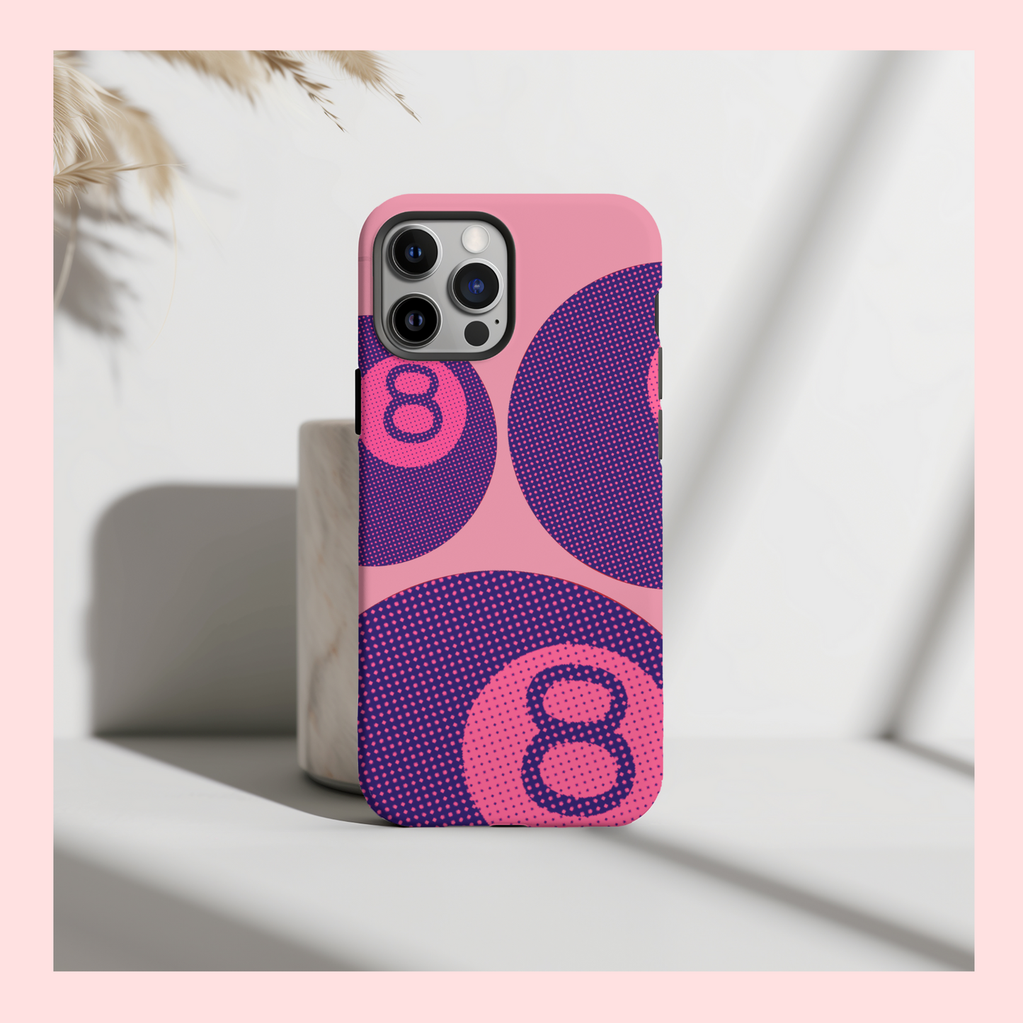 8-Ball Fuchsia Case