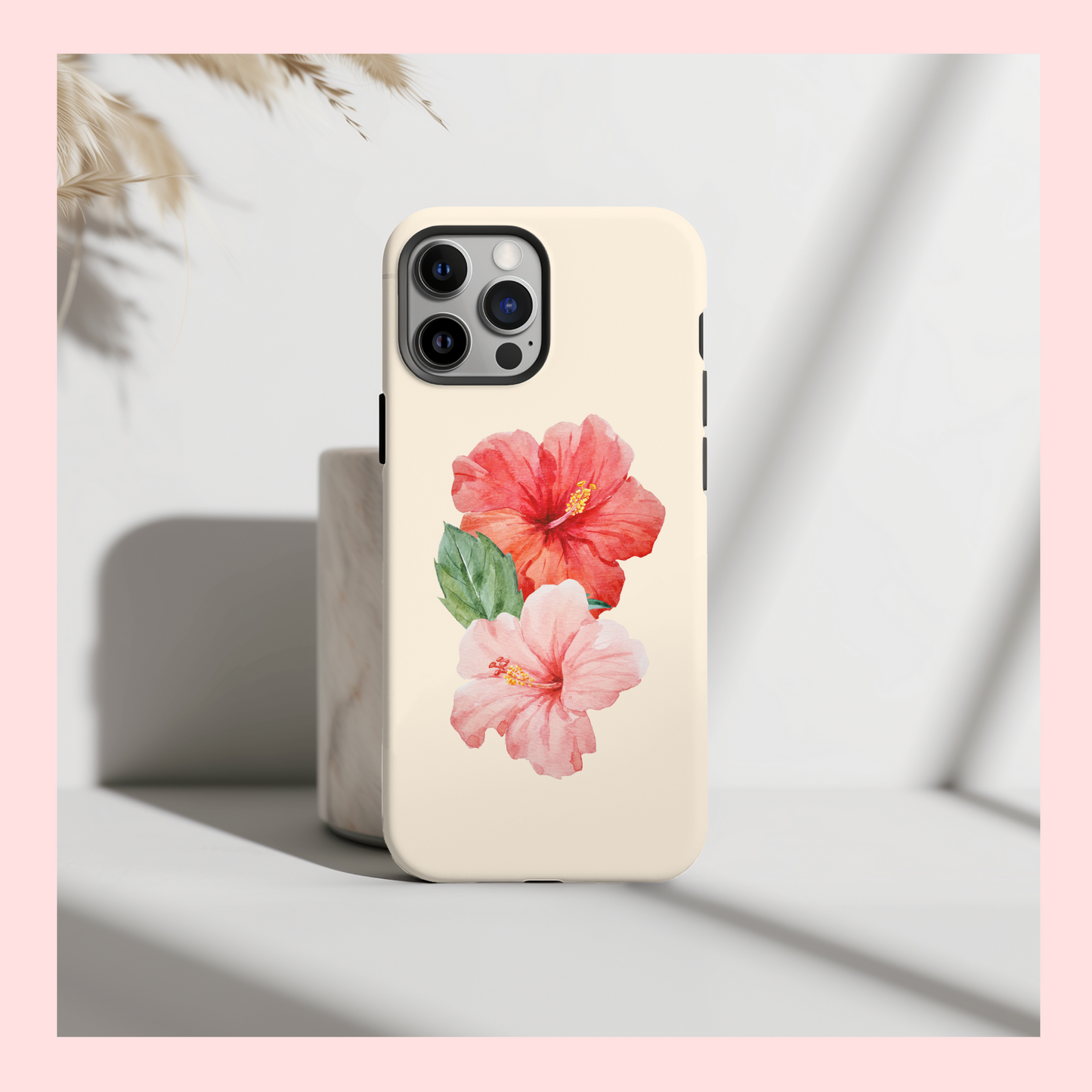 Sunset Hibiscus Case