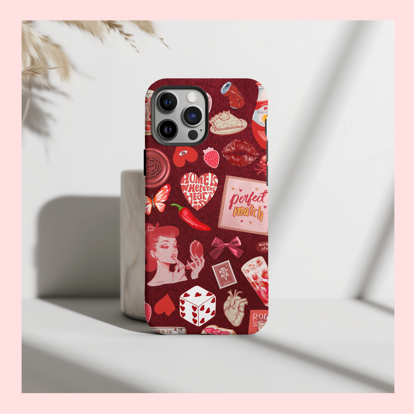 Love & Spice Collage Case