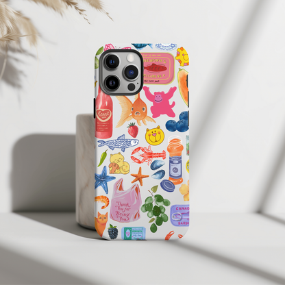 Summer Collage Phone Case