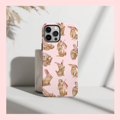 Bunny Bows Phone Case