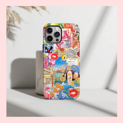 European Summer Collage Phone Case