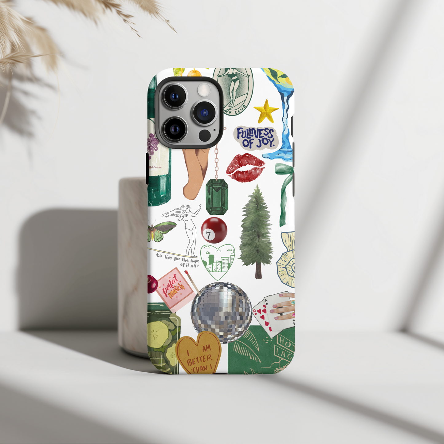 Vintage Green Phone Case