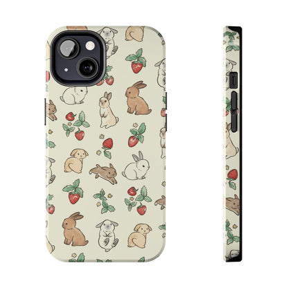 Bunny Berry Garden Phone Case
