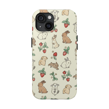 Bunny Berry Garden Phone Case