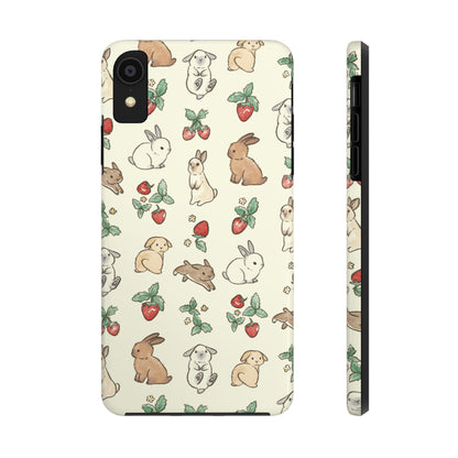 Bunny Berry Garden Phone Case