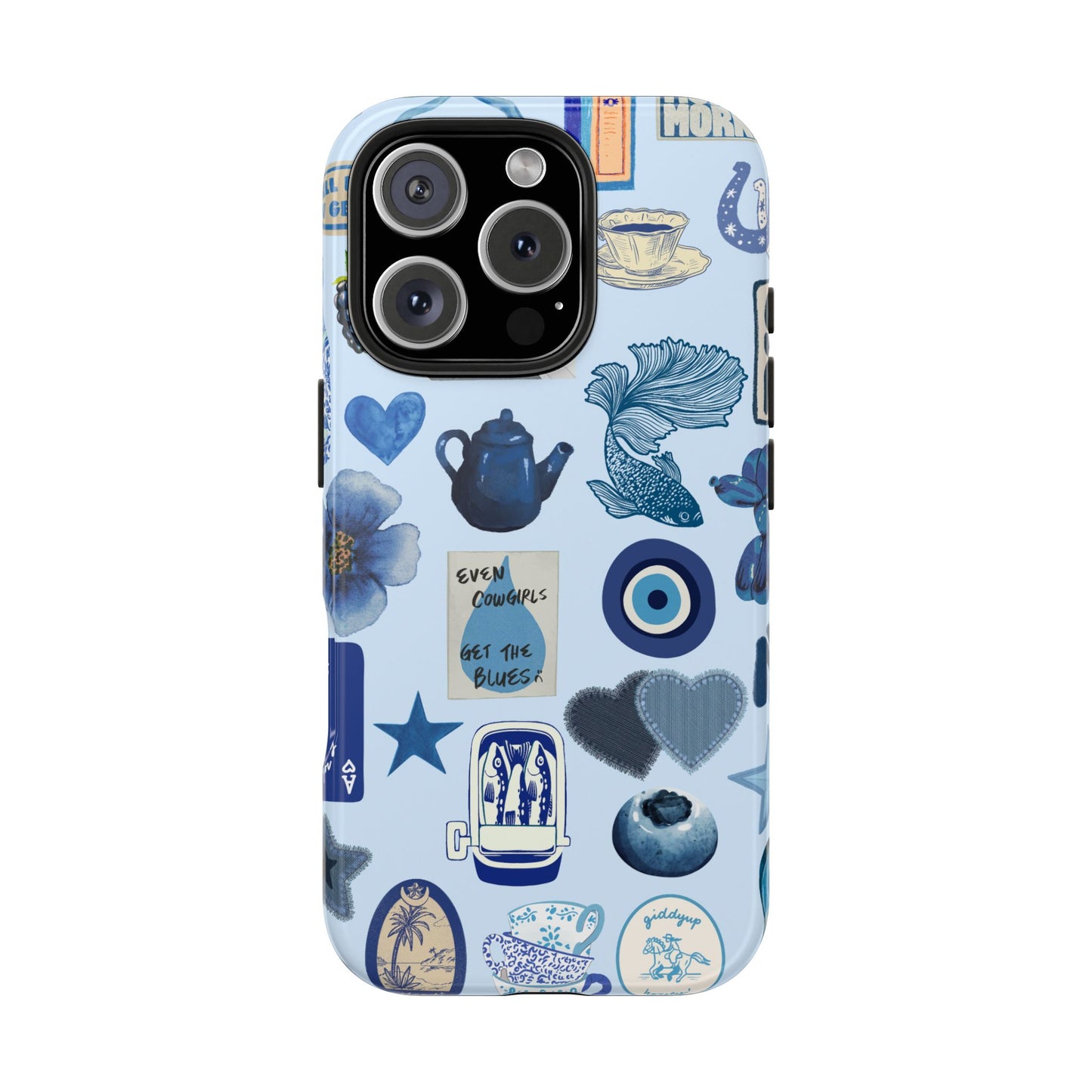 The Blues Collage Phone Case
