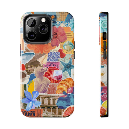 European Vintage Collage Phone Case