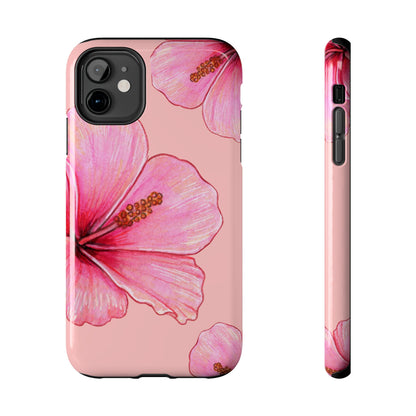 Hibiscus Paradise Pink Phone Case
