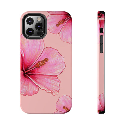 Hibiscus Paradise Pink Phone Case
