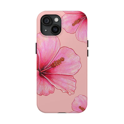 Hibiscus Paradise Pink Phone Case