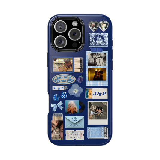 Blue Hues Matchbox Custom Case