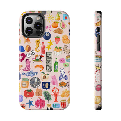 Pink Summer Collage Phone Case