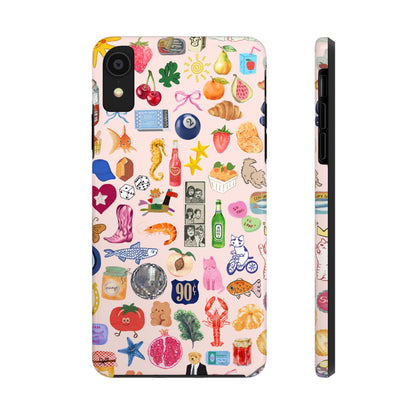 Pink Summer Collage Phone Case