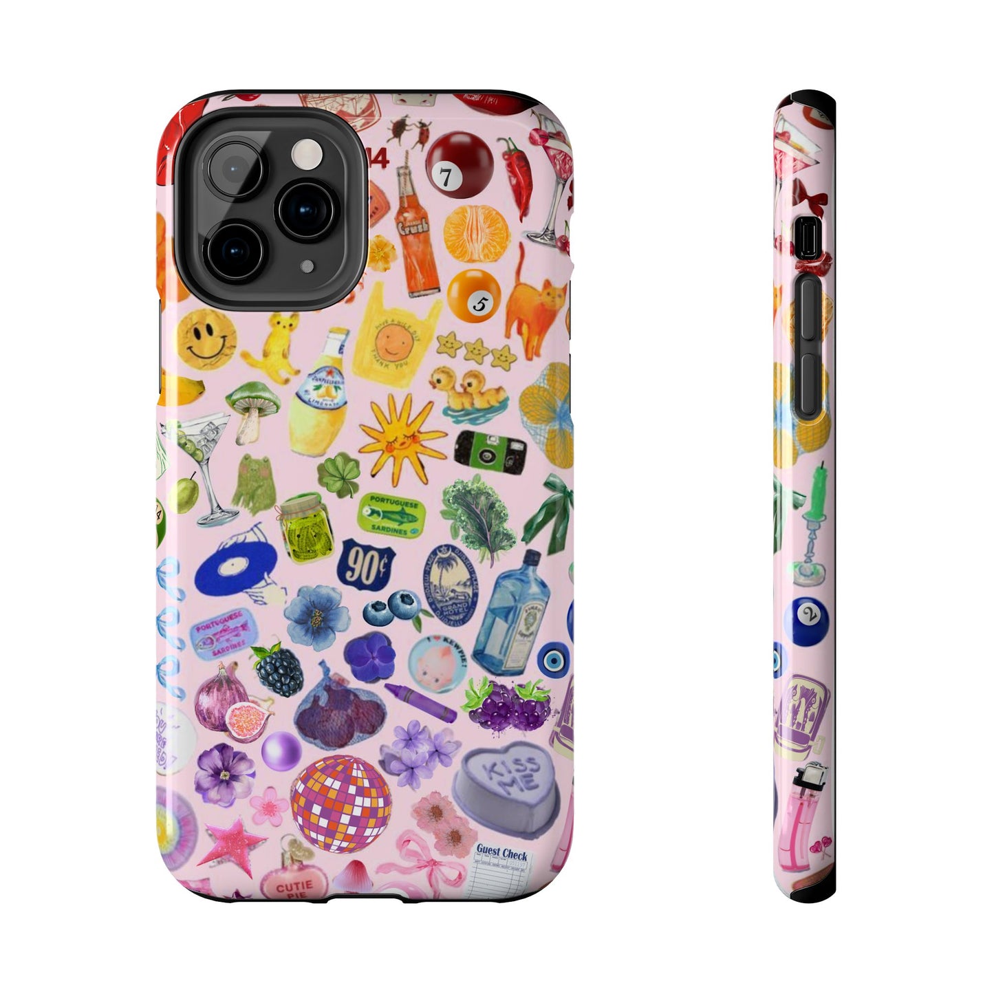 Rainbow Collage Phone Case