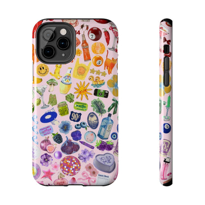 Rainbow Collage Phone Case