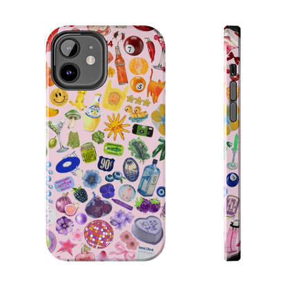 Rainbow Collage Phone Case
