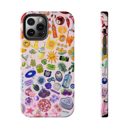 Rainbow Collage Phone Case