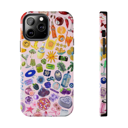 Rainbow Collage Phone Case