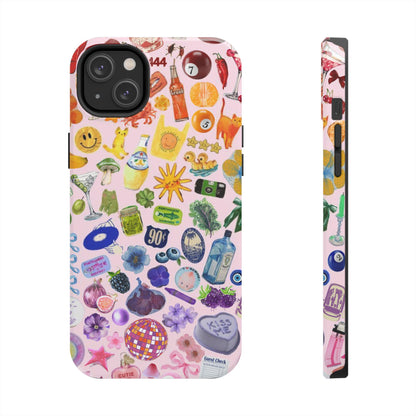 Rainbow Collage Phone Case